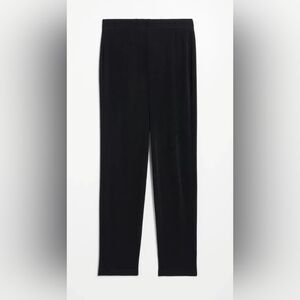 Chico's Travelers Essential Slim Black Pull-On Pants Medium (8) Chico's Size 1